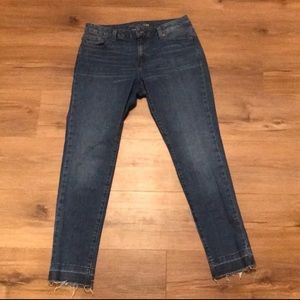 Michael Kors frayed ended jeans